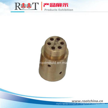 Parte de rosca de latão CNC Torno